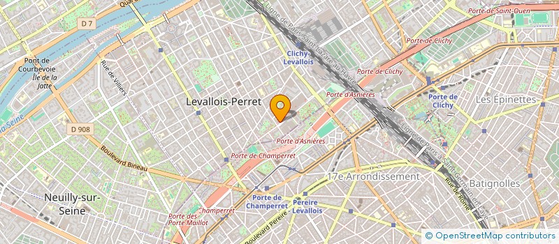 localisation de l'entreprise SSID CONSULTING à LEVALLOIS-PERRET