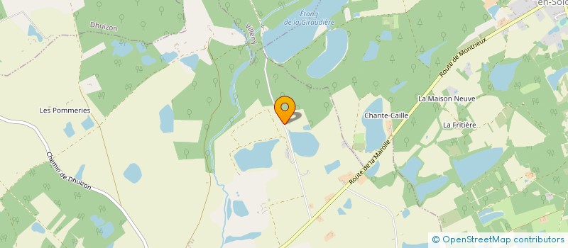 localisation de l'entreprise SSIPRES  NEUNG-SUR-BEUVRON