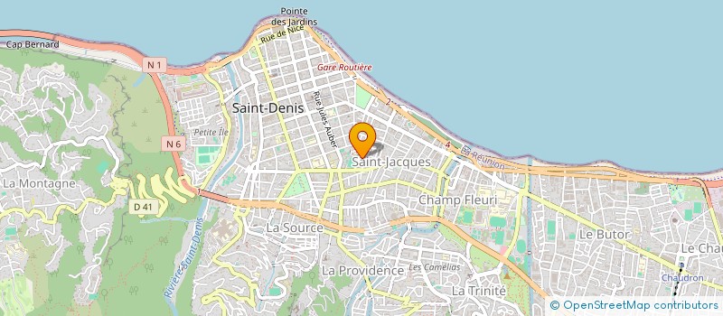 localisation de l'entreprise SSIR à SAINT-DENIS