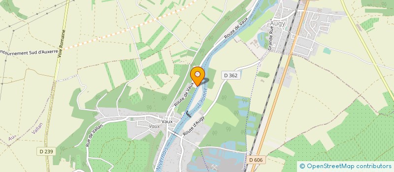 localisation de l'entreprise SSITEK à AUXERRE