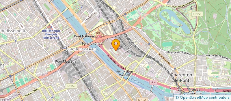 localisation de l'entreprise SSJ CONSULT à CHARENTON-LE-PONT