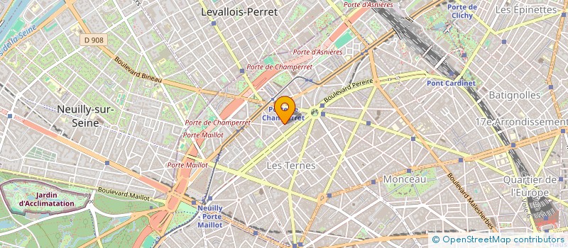 localisation de l'entreprise SSJ EVENEMENT à PARIS