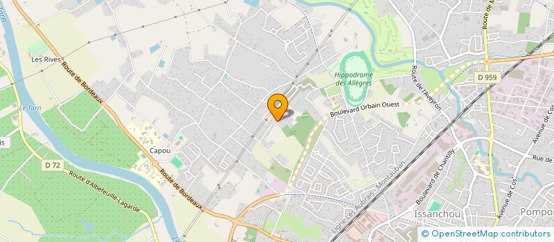 localisation de l'entreprise SSJBSHOP  MONTAUBAN