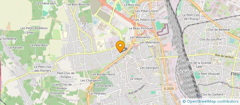localisation de l'entreprise SSJH à SARAN