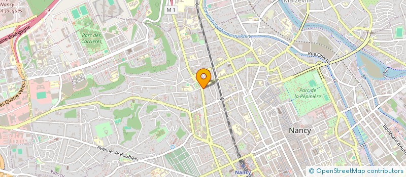 localisation de l'entreprise SSJM  NANCY