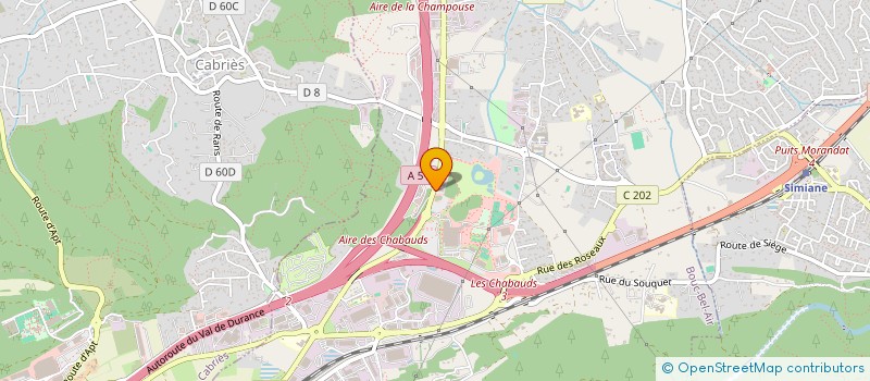 localisation de l'entreprise SSK FORMATION à BOUC-BEL-AIR
