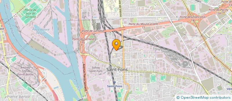 localisation de l'entreprise SSK INTERNATIONAL ASSOCIES  SAINT-FONS