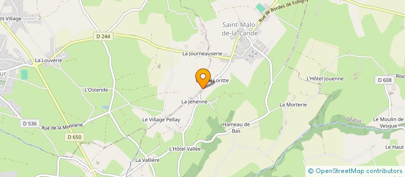 localisation de l'entreprise SSK50  BLAINVILLE-SUR-MER