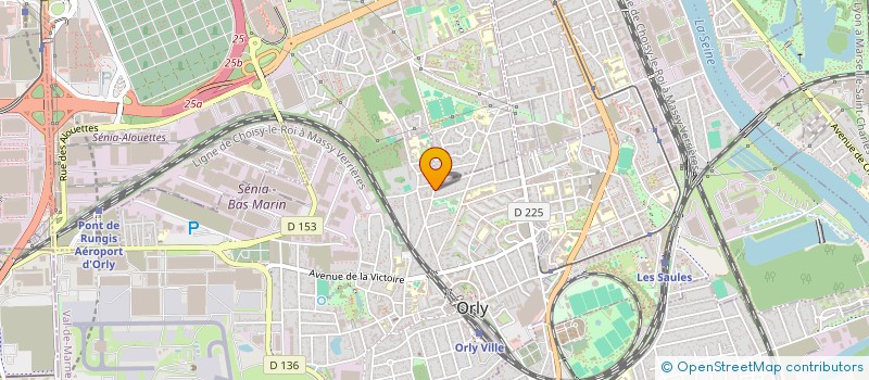 localisation de l'entreprise SSL  ORLY