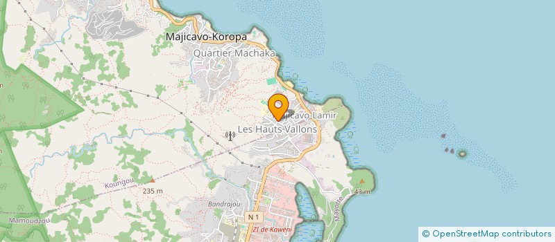localisation de l'entreprise SSL 976 à MAMOUDZOU