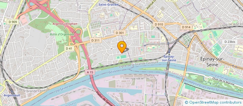 localisation de l'entreprise SSL AGILE  ARGENTEUIL