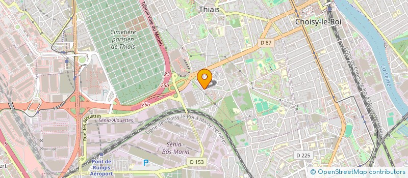 localisation de l'entreprise SSL CONSULTING à THIAIS