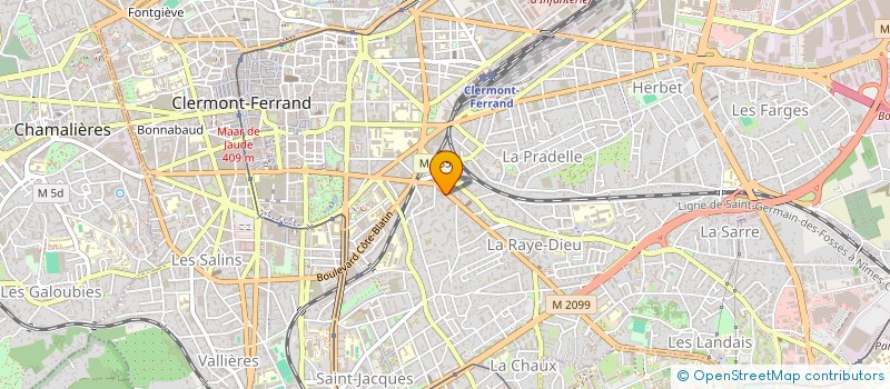 localisation de l'entreprise SSL INGENIERIE  CLERMONT-FERRAND