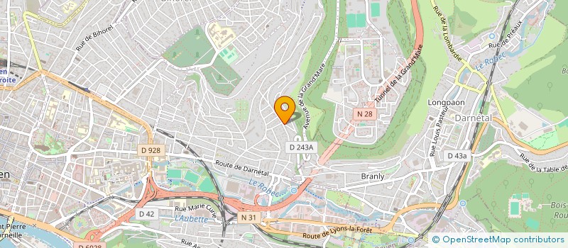 localisation de l'entreprise SSL SUSHI à ROUEN