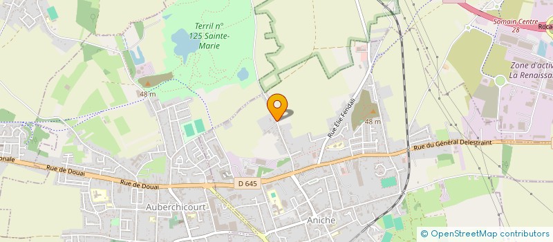localisation de l'entreprise SSLJS à ANICHE