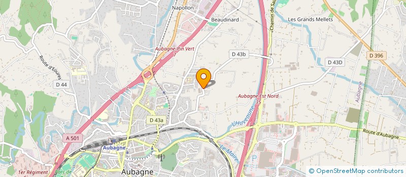 localisation de l'entreprise SSLMR IMMO  AUBAGNE