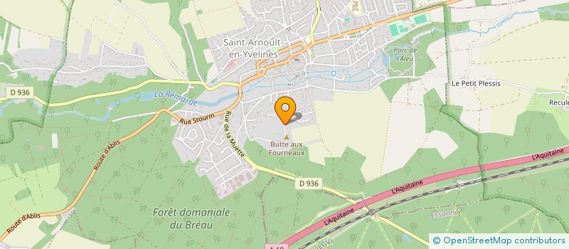 localisation de l'entreprise SSLNK à MOISSY-CRAMAYEL
