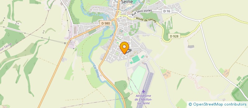 localisation de l'entreprise SSM  CHATILLON-SUR-SEINE