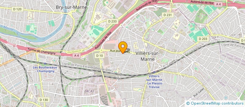 localisation de l'entreprise SSMC ST MARCAN  VILLIERS-SUR-MARNE