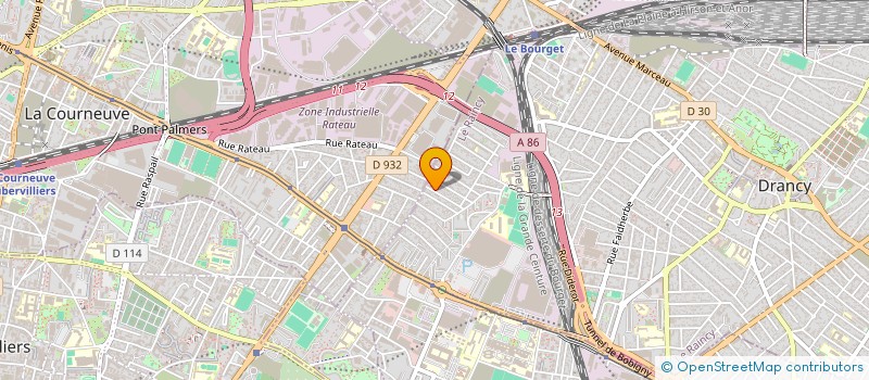 localisation de l'entreprise SSN METAL  DRANCY