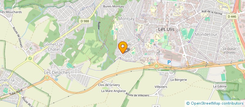localisation de l'entreprise SSO ACTIVE à BURES-SUR-YVETTE