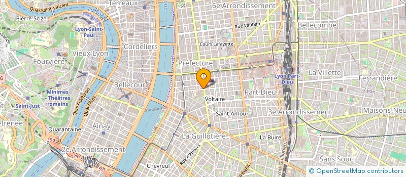 localisation de l'entreprise SSON BAU ANDRE  LYON