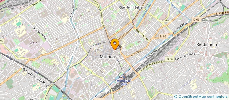 localisation de l'entreprise SSON BRUNSCHWIG SYLVAIN  MULHOUSE