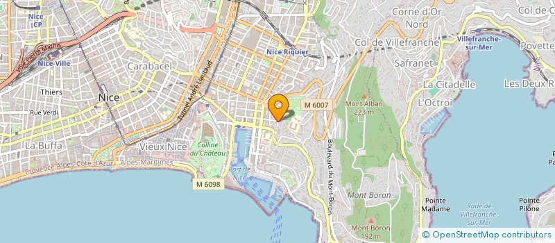 localisation de l'entreprise SSON DE ALBERTI JEANNINE GILBERT CABARET à NICE