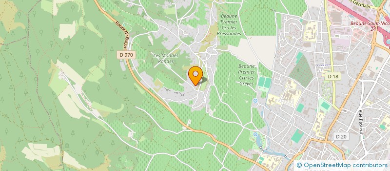 localisation de l'entreprise SSON DEMOUGEOT DEVEVEY à BEAUNE