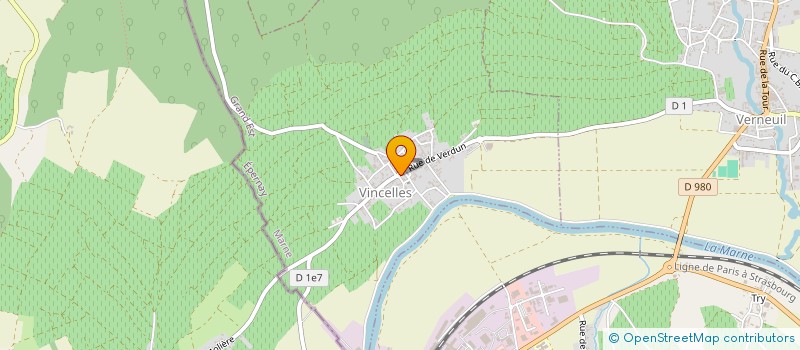 localisation de l'entreprise SSON DURDON GEORGETTE  VINCELLES