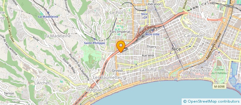 localisation de l'entreprise SSON MAYER DANIEL à NICE
