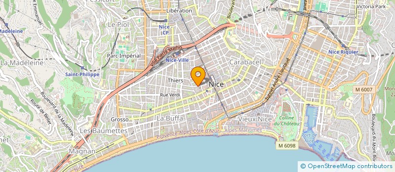 localisation de l'entreprise SSON VIGNA EMILE à NICE