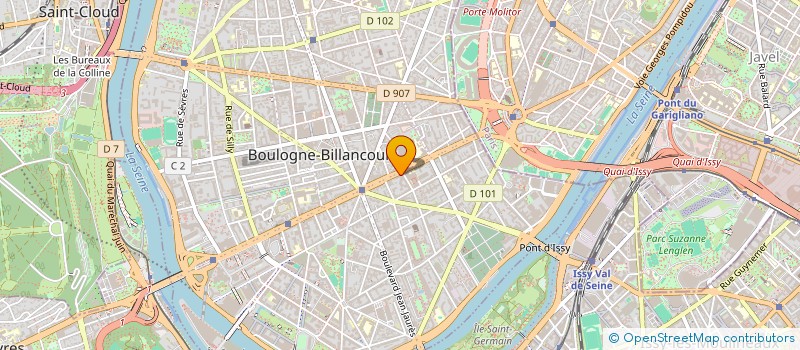 localisation de l'entreprise SSP à BOULOGNE-BILLANCOURT