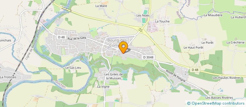 localisation de l'entreprise SSP IMMO INVEST  BOURG-DES-COMPTES