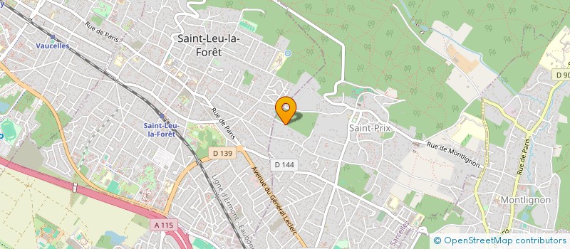 localisation de l'entreprise SSP RENOVATION à SAINT-PRIX