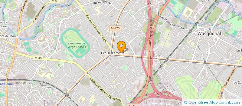 localisation de l'entreprise SSR à MARCQ-EN-BARŒUL