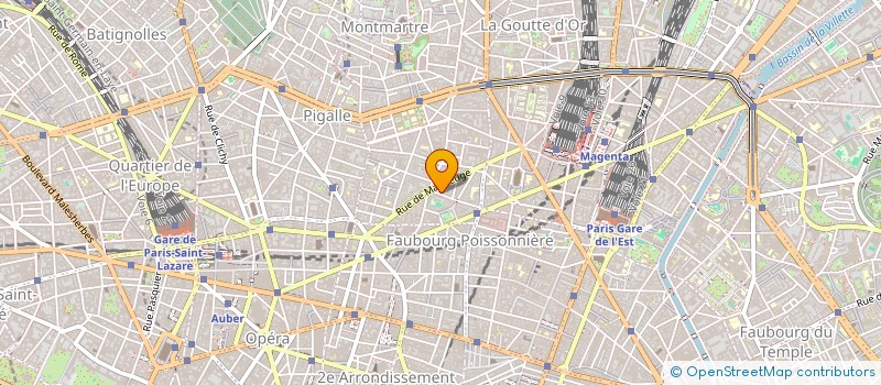 localisation de l'entreprise SSR BAT  PARIS