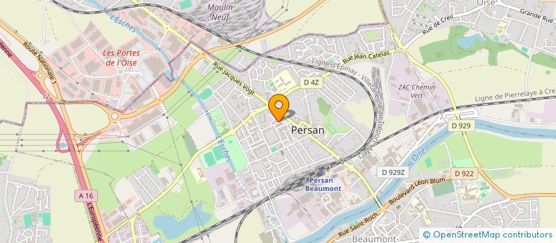 localisation de l'entreprise SSR IMMOBILIER  PERSAN