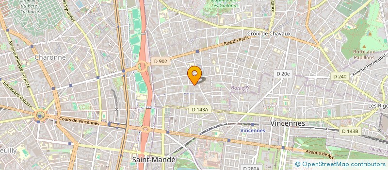 localisation de l'entreprise SSR ISOLATION à MONTREUIL
