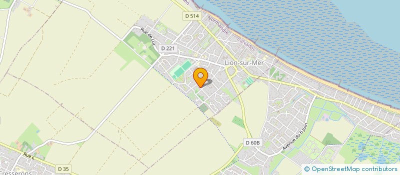 localisation de l'entreprise SST  LION-SUR-MER