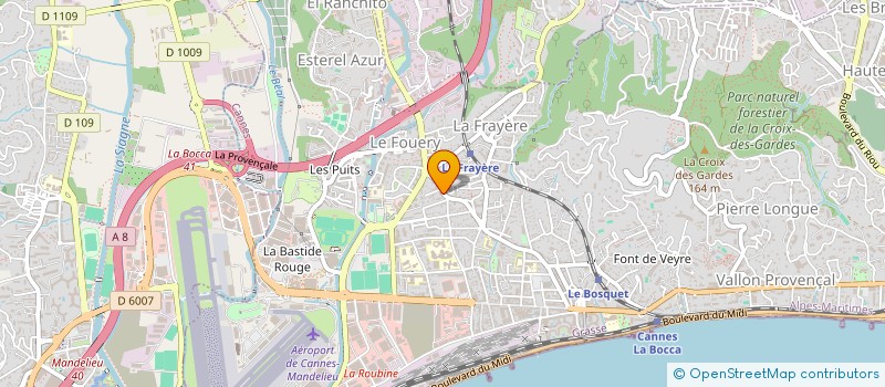 localisation de l'entreprise SST CONSTRUCTION  CANNES