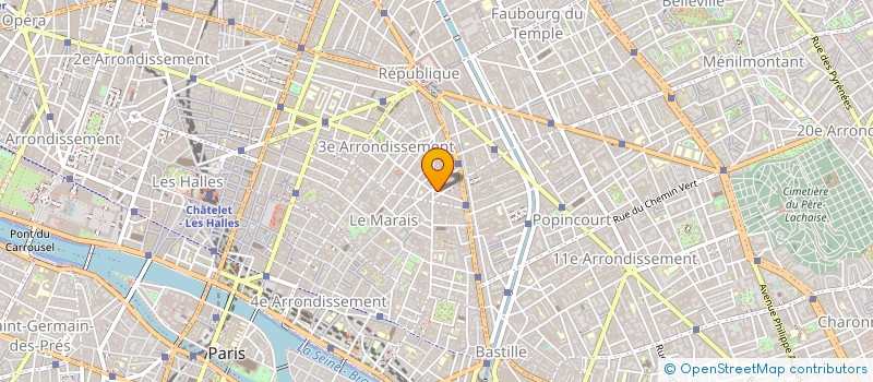 localisation de l'entreprise SST CONSULTING à PARIS