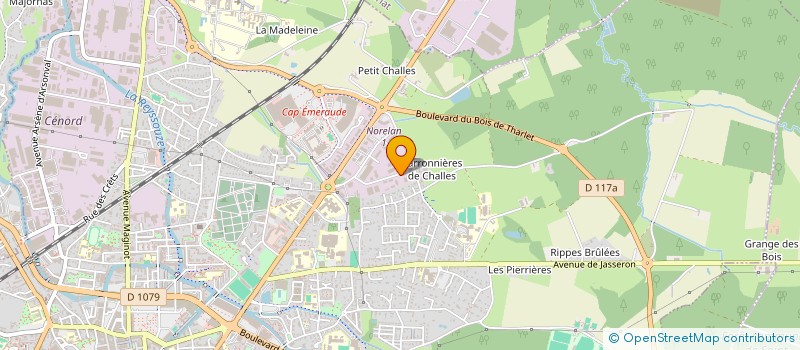 localisation de l'entreprise SST IMMO à BOURG-EN-BRESSE