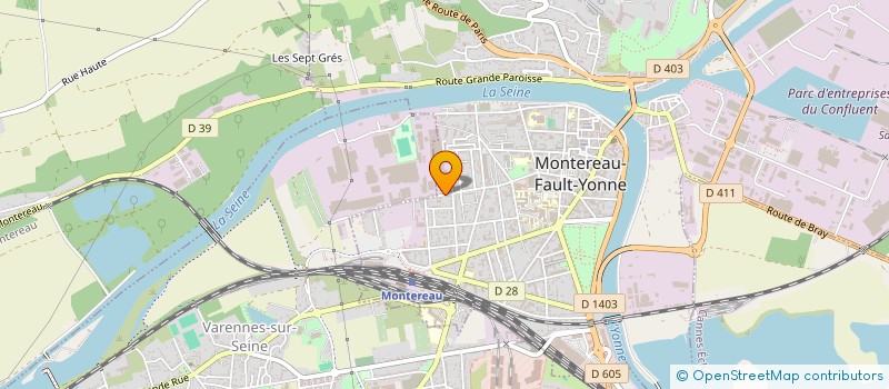localisation de l'entreprise SSTAF à MONTEREAU-FAULT-YONNE