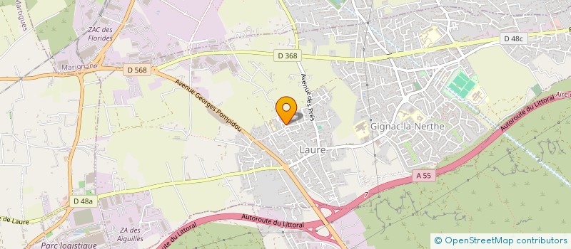 localisation de l'entreprise SSTI à GIGNAC-LA-NERTHE
