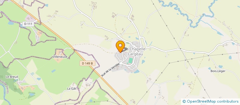 localisation de l'entreprise SSTL  MAULEON