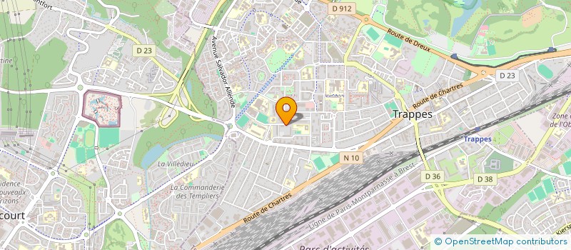 localisation de l'entreprise SSTM  TRAPPES