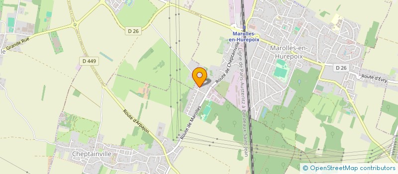 localisation de l'entreprise @SSUR  CHEPTAINVILLE