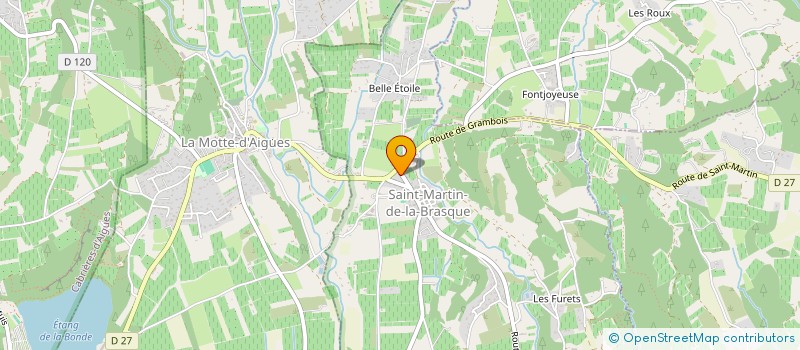 localisation de l'entreprise SSV EQUIPMENT  SAINT-MARTIN-DE-LA-BRASQUE