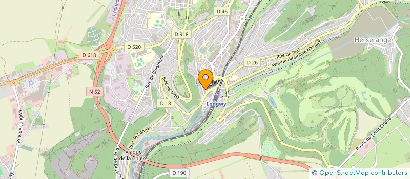 localisation de l'entreprise SSV FIRST à LONGWY